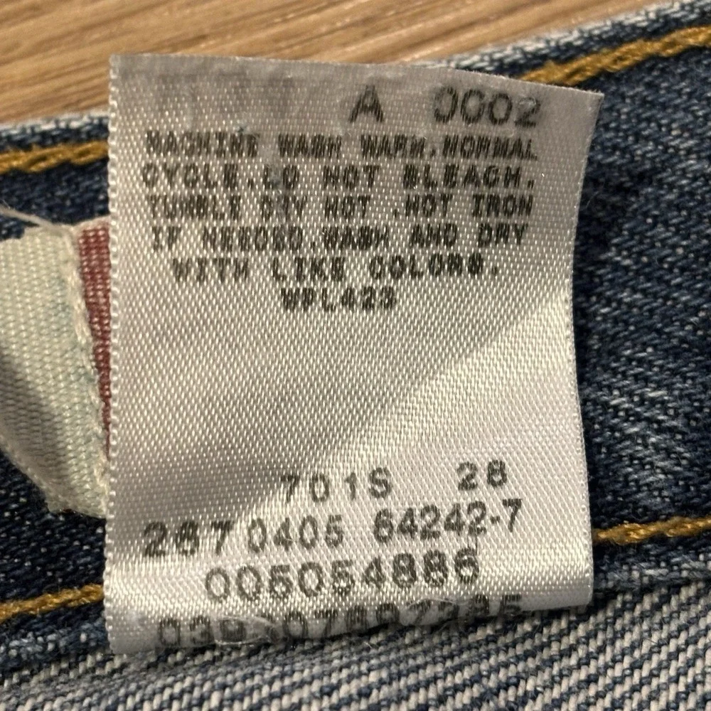 Vintage Levi's 505 Jeans 34x30 (Fits 32x30) Blue‎ Denim Medium Wash Relaxed Y2K
